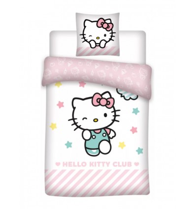 Bettwäshe für Kinder Hello Kitty