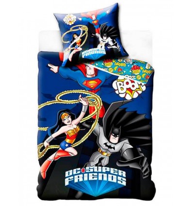 Bettwäsche für Kinder DC Super Friends