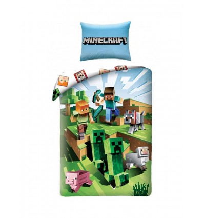Bettwäsche für Kinder Minecraft